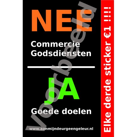 Geen-Geleur-Wel-Goede-Doelen Geen-Geleur-Wel-Goede-Doelen